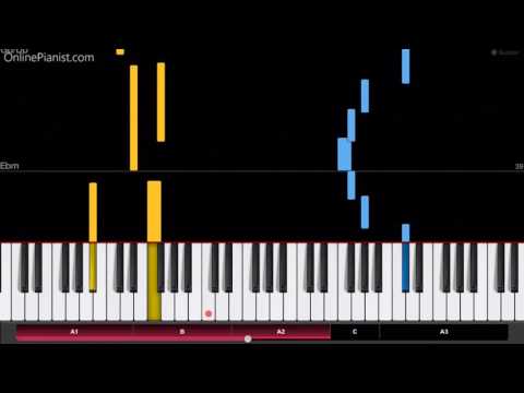 Your Lie in April OST - Again - Easy Piano Tutorial
