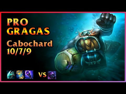 PRO Gragas Replay Karmine Corp [Cabochard/Plan Chrysalide] | KDA 10/7/9 TOP (EUW)