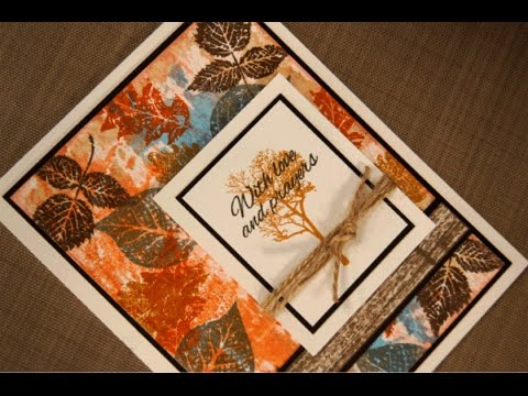 Autumn Leaves Card Project