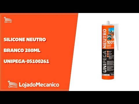 Silicone Neutro Branco 280ml  - Video