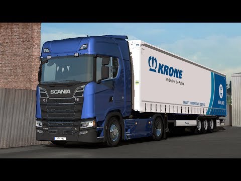 ETS 2 1.31 - SCANIA S520 V8 - Trip: Jönköping - Göteborg