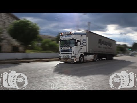 Scania 164L & R620 Dastamanis Straight Pipe Sound & Smoke