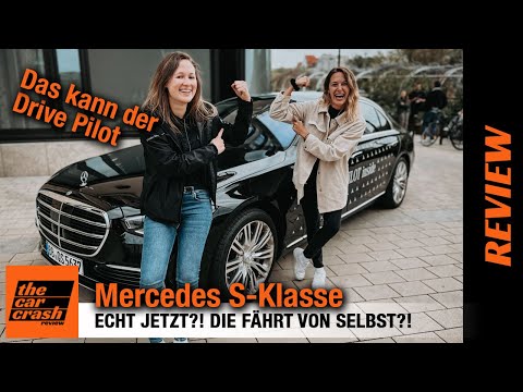Mercedes S-Klasse (2022) Echt jetzt?! Die fährt von selbst? Fahrbericht Drive Pilot | Review | Test