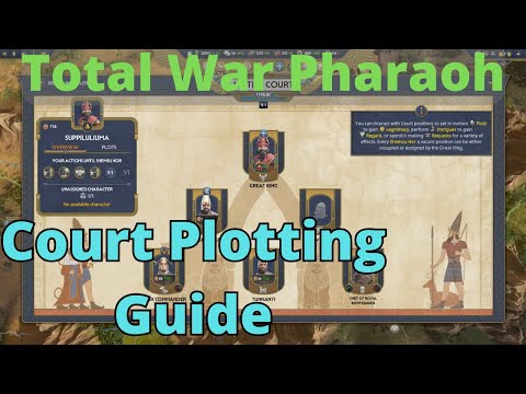 Court Plotting Guide - How to use the Court in Total War Pharaoh!
