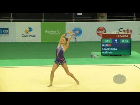 STANIOUTA Melitina (BLR) - 2016 Olympic Test Event, Rio (BRA) CL All-Around