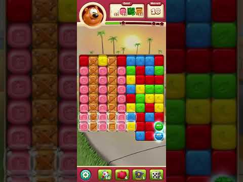 Toon Blast Level 3233 - NO BOOSTERS