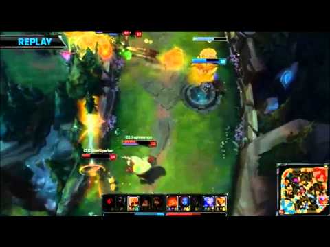 [LCS] TL Fenix 1v4 Azir Quadrakill W5D1