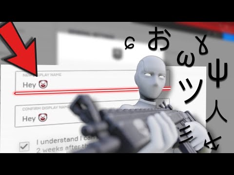 How to put EMOJIS & SYMBOLS in fortnite name 2022 + montage