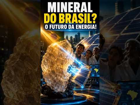 🇧🇷☀️ UM MINERAL BRASILEIRO PODE MUDAR A ENERGIA SOLAR🛰️ · ☀️🔋 · ♻️💡🔋 · ⚡ · 🔋 · 🔆