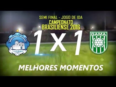 Luziânia x Gama - Semi Final (Ida) - Melhores Momentos