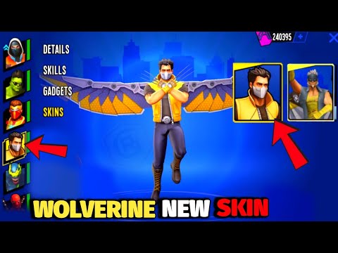 How To Unlock Wolverine New Skin Spider Fighter 3 || Razor Wolf New Skin Free Unlock 32 | Red Gamer