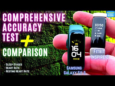 , title : 'Google Fitbit Inspire 2 vs Samsung Galaxy Fit 2 Review | Heart Rate and Sleep Accuracy Test'