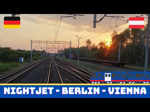 A nighttrain from Berlin to Vienna - The ÖBB Nightjet in deluxe cabin!