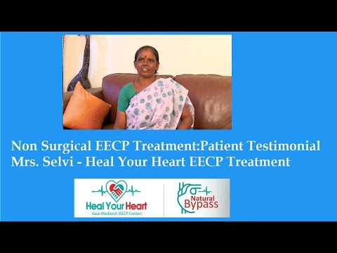 Non Surgical EECP Treatment Patient Testimonial Mrs. Selvi - HealYourHeart EECP Treatment