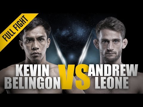 ONE: Full Fight | Kevin Belingon vs. Andrew Leone | Spinning Sidekick TKO | April 2018