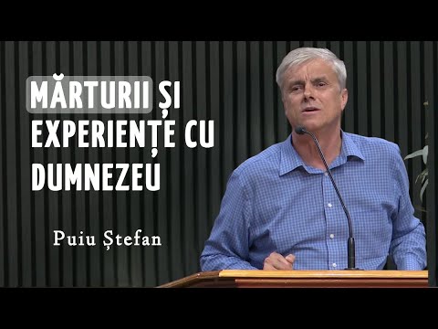 Puiu Ștefan - Testimonies and experiences with God - 2025