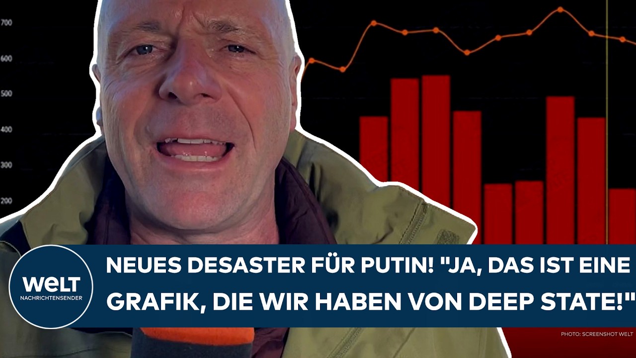UKRAINE-KRIEG: Neues Desaster für Putin! "Ja, das ist eine Grafik, die wir haben von Deep State!"