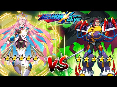 Eratoeir 5* Vs Sigma (X4 2nd Form) 5* + REMATCH - Mega Man X DiVE (Mobile Controls PvP)