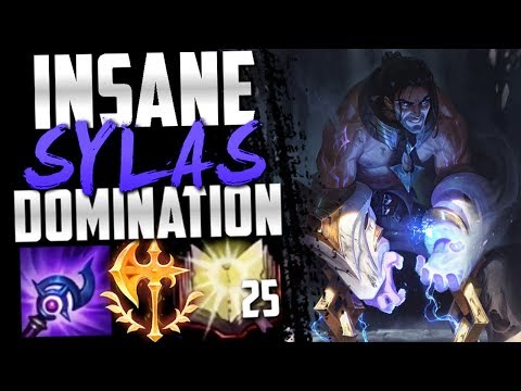 Destroying NA Solo Queue with Sylas mid!