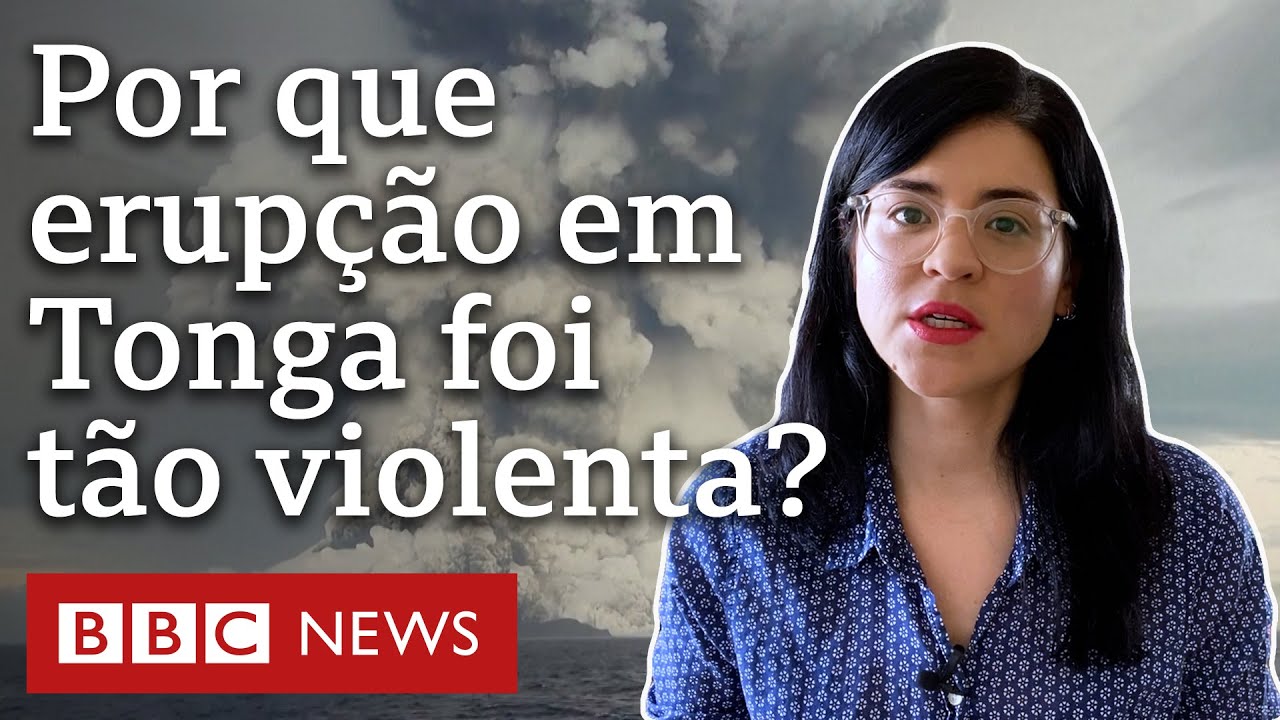 O que fez a erupção de vulcão em Tonga ser tão explosiva