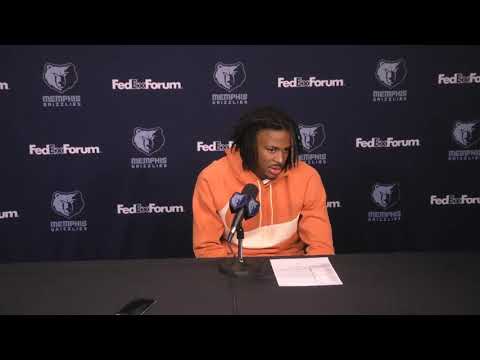 MEMvHOU: Ja Morant postgame 11.15.21