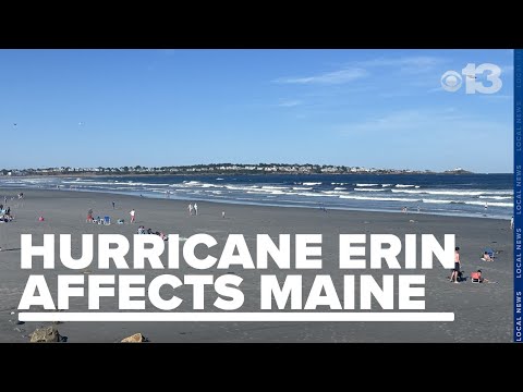 Maine lifeguards prepare for potential waves, rip currents from Hurricane Erin