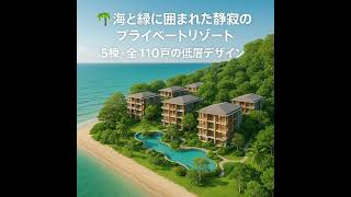 ホアヒンで買いTHAI Vol.5🏝️🏝️ 🏖 SASARA Hua Hin（ササラ ホアヒン）｜ビーチフロント高級レジデンス徹底紹介