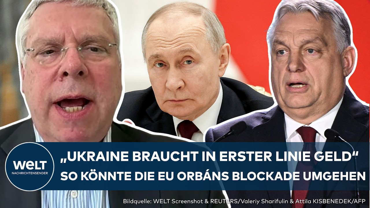 PUTINS KRIEG: "Orbán nicht einzufangen"! Jürgen Hardt fordert Plan B für Ukraine-Milliarden