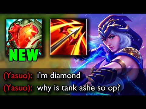 Tank Ashe mid in Season 13 but I face a Diamond Yasuo and embarrass him