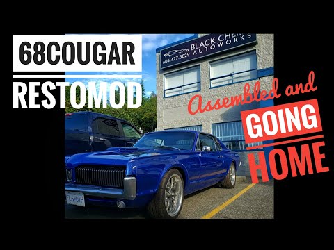 1968 Cougar Restomod Project is complete and going home!