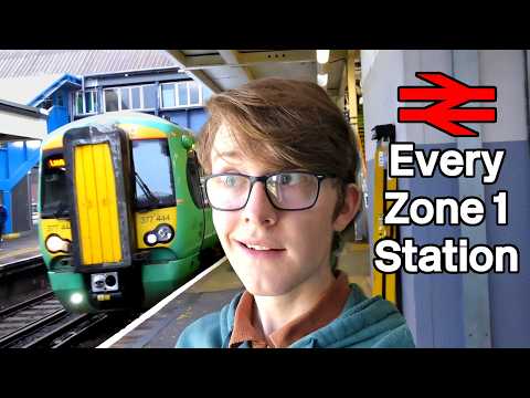 Every Zone 1 National Rail Station as Fast as Possible