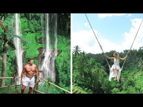BALI | UBUD: Tegalalang Reisterrassen, Bali Swing | Nord Bali: Sekumpul + Aling Aling Wasserfall