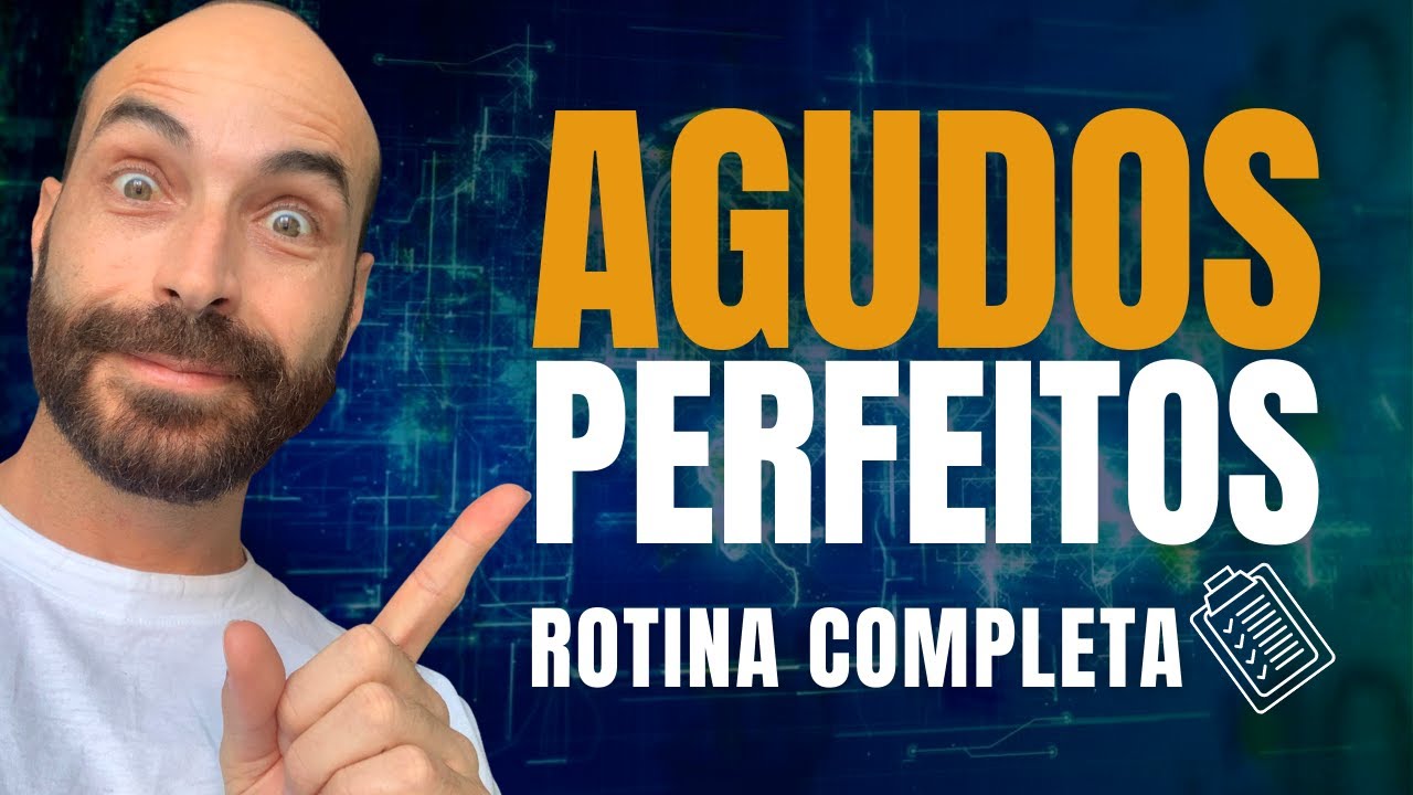 FAÇA AGORA: Rotina Completa AGUDOS PERFEITOS (20 min de exercícios)