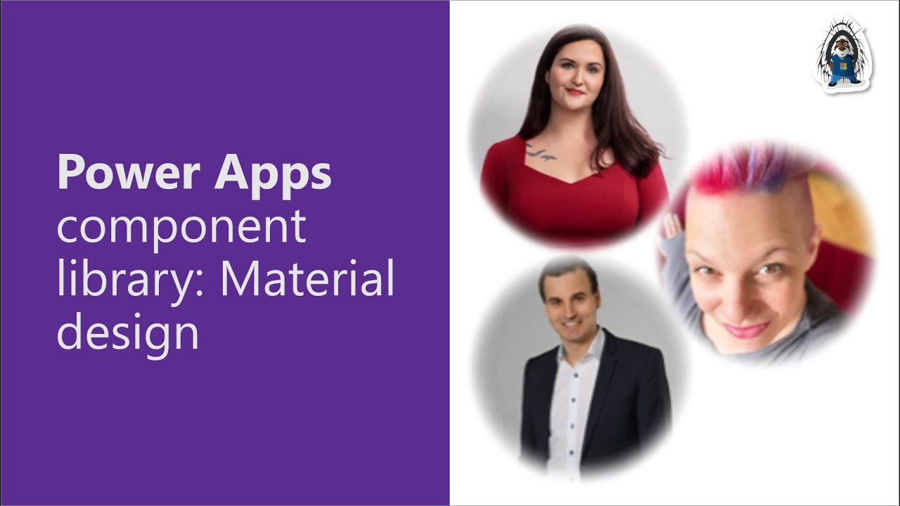 Power Apps component library: Material design
