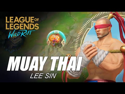 Muay Thai Lee Sin Skin Spotlight - WILD RIFT