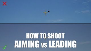 Fundamentals of Shotgun Shooting: Aiming vs Leading