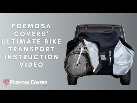 Formosa Covers | How to Put on our Bike Transport Cover.