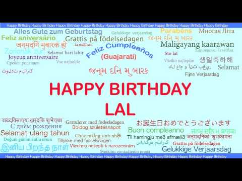 Lal   Languages Idiomas - Happy Birthday