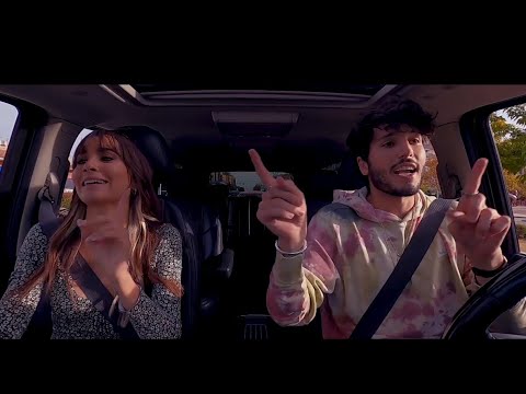 Karpool Aitana y Sebastián Yatra