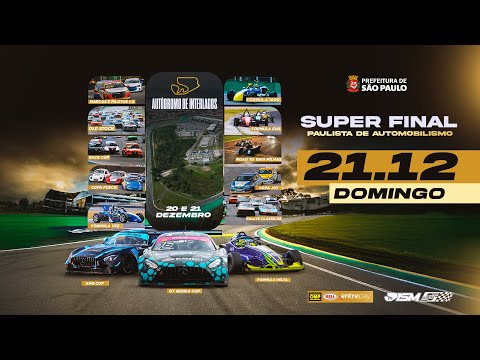 SUPER FINAL do Paulista de Automobilismo 2025 - Autódromo de Interlagos (SÁBADO - 21/12/2025)