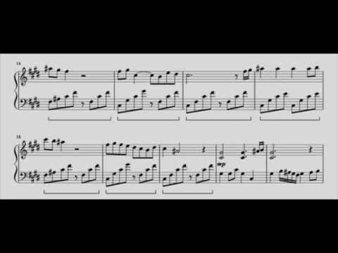 Ori and the Will of the Wisps: A Shine Upon Inkwater Marsh, piano sheets