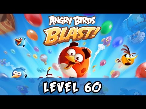 Angry Birds Blast Level 60 Gameplay Walkthrough