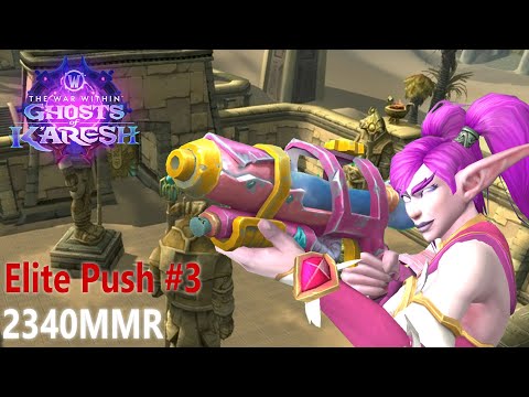 [2340MMR] Elite Push #3 - BM Hunter Solo Shuffle - TWW Season 3 11.2