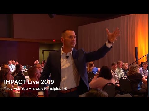 They Ask You Answer: Principles 1-3 | Marcus Sheridan Throwing Fire!