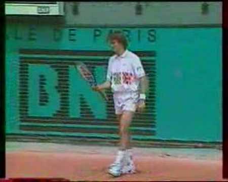 Leconte Graf Fleurian Niox Chateau French Open 1994