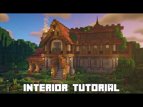 Minecraft Woodland Mansion Interior!
