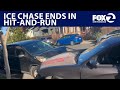 Pregnant Mom S Car Destroyed After West Oakland ICE Chase Ends In Crash
