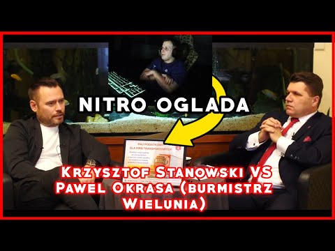 NITRO OGLĄDA wywiad Krzysztof Stanowski (Kanał Sportowy) i Paweł Okrasa (burmistrz Wielunia)