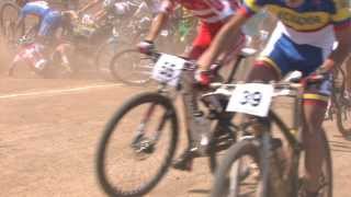 preview picture of video 'HUGE CRASH AT MOUNTAINBIKE WORLD CHAMPS PIETERMARITZBURG 2013'