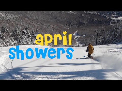 april showers (telemark skiing 2022)